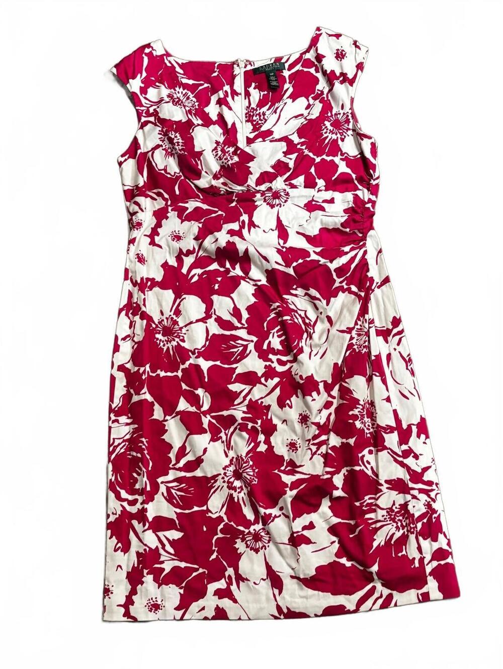 Lauren Ralph Lauren Floral Print Dress Size 14P